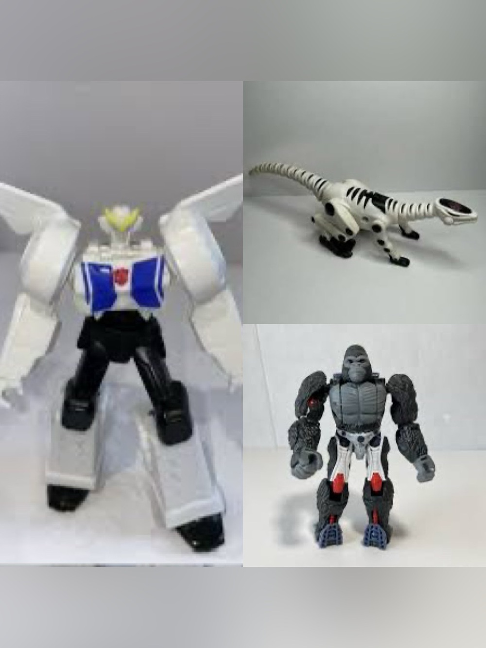 Vintage Transformers & WowWee Robot Toy Figure Lot